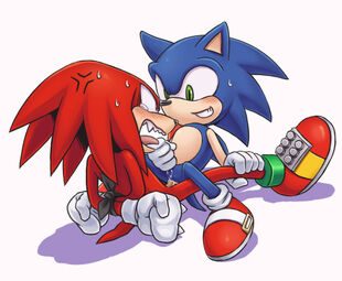 g / sotainux (sonic tails and knuckles) /  - Ychan